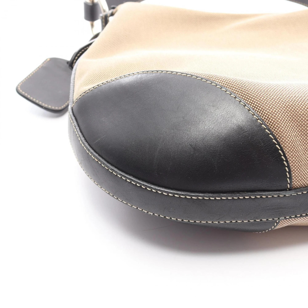 PRADA Black Leather Shoulder Bag - Picture 8 of 14